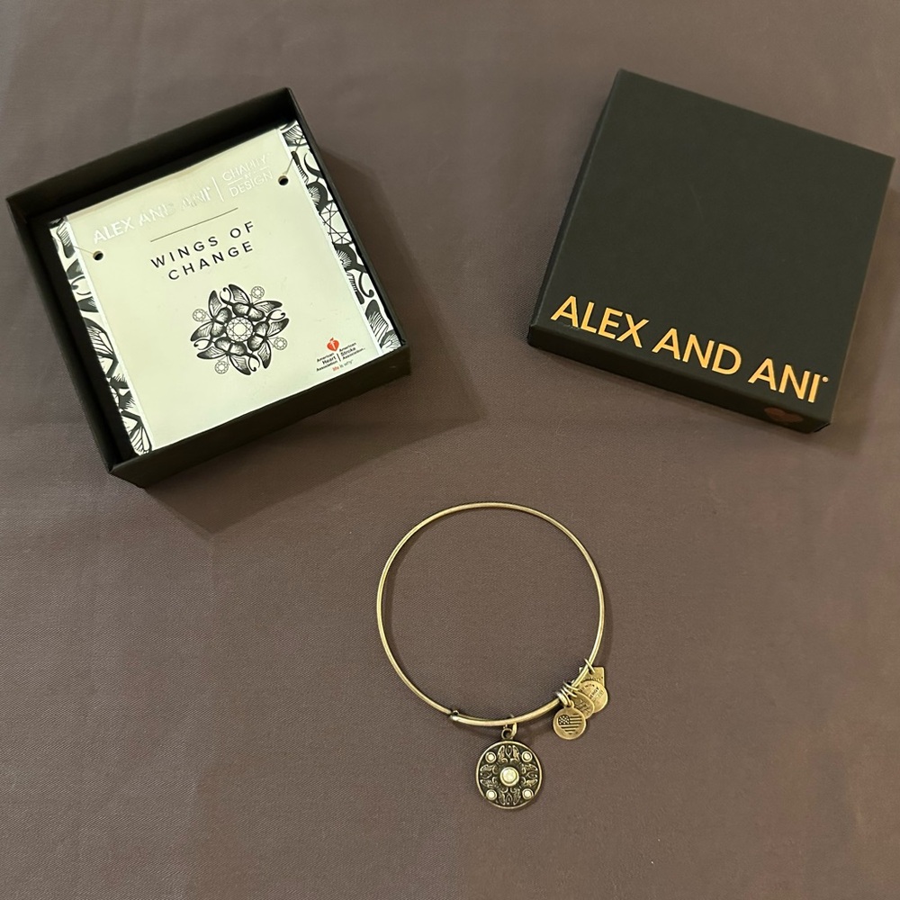 Alex and Ani ‘Wings of Change’ Bangle Bracelet